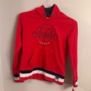 Vuarnet France Red Hooded Sweatshirt – Youth 10/12